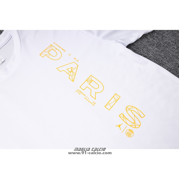 Tuta da Track
 Paris Saint-Germain Jordan Manica Corta
 2023-2024 Bianco
 - Pantaloncini
